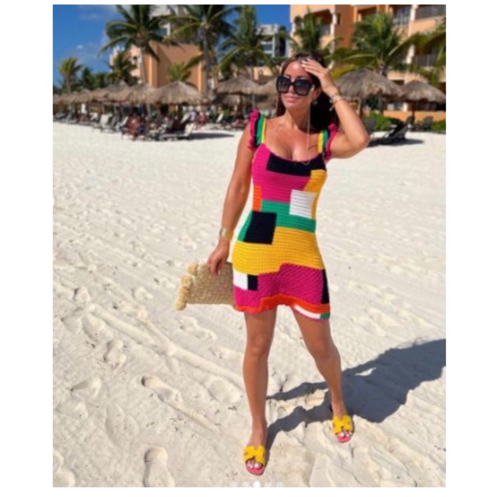 CROCHET PATCHWORK DRESS LIMITED EDITION